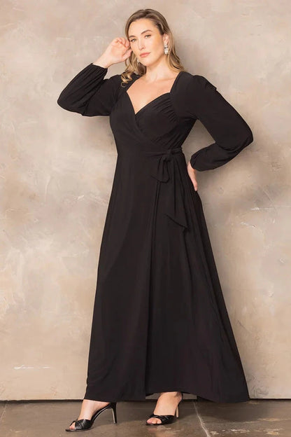 Modern Muse Wrap Gown