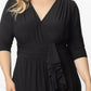 Veronica Ruffled Evening Gown