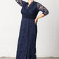 Screen Siren Lace Evening Gown
