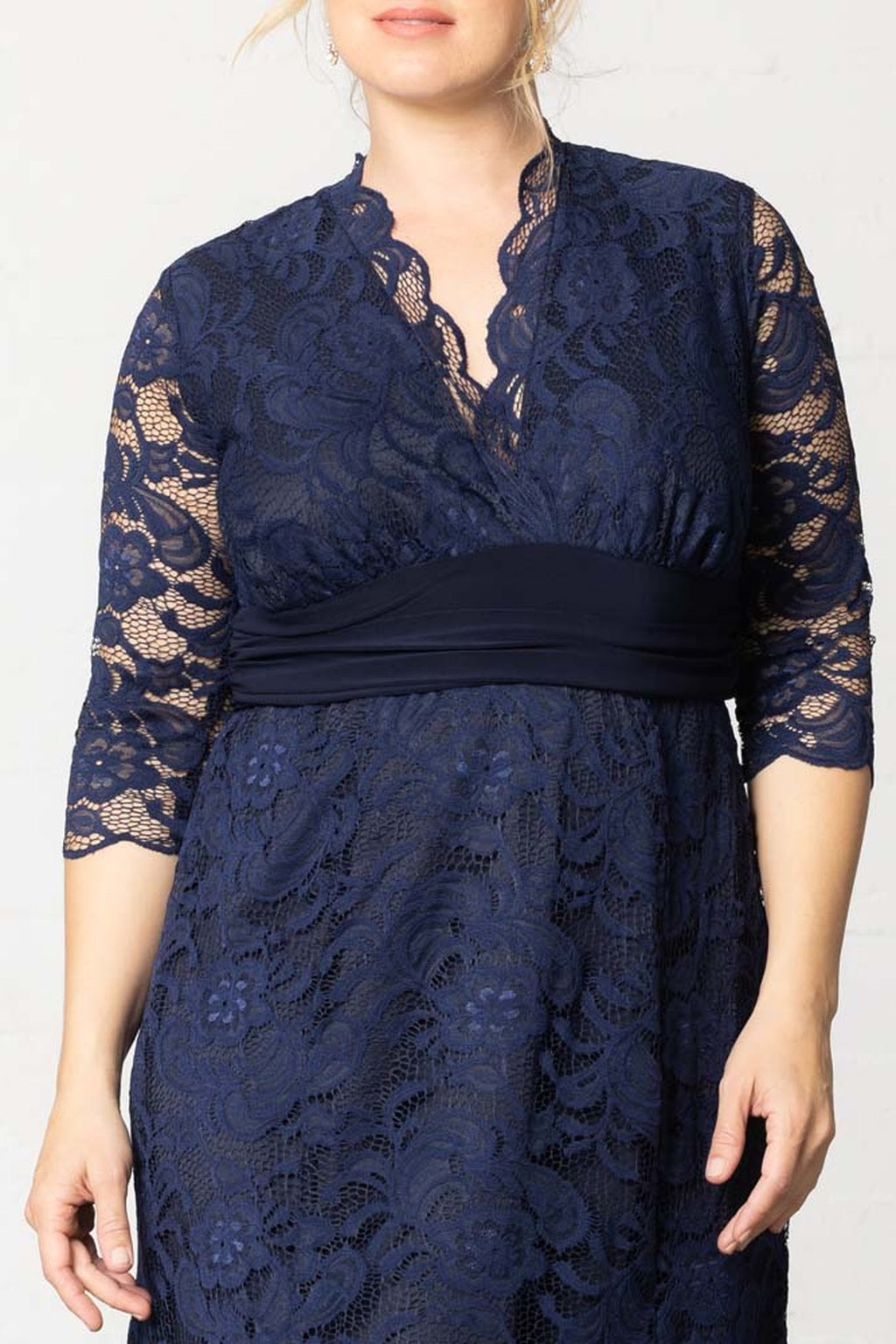 Screen Siren Lace Evening Gown
