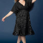Pretty Petals Mesh Cocktail Dress