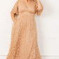 Luminous Sequin Lace Long Gown