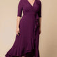 Veronica Ruffled Evening Gown
