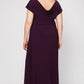 Plus Celeste A-Line Matte Jersey Dress