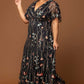 Embroidered Elegance Evening Gown