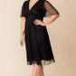 Margot Mesh Midi Cocktail Dress