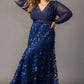 Blossoming Beauty Mesh Evening Gown