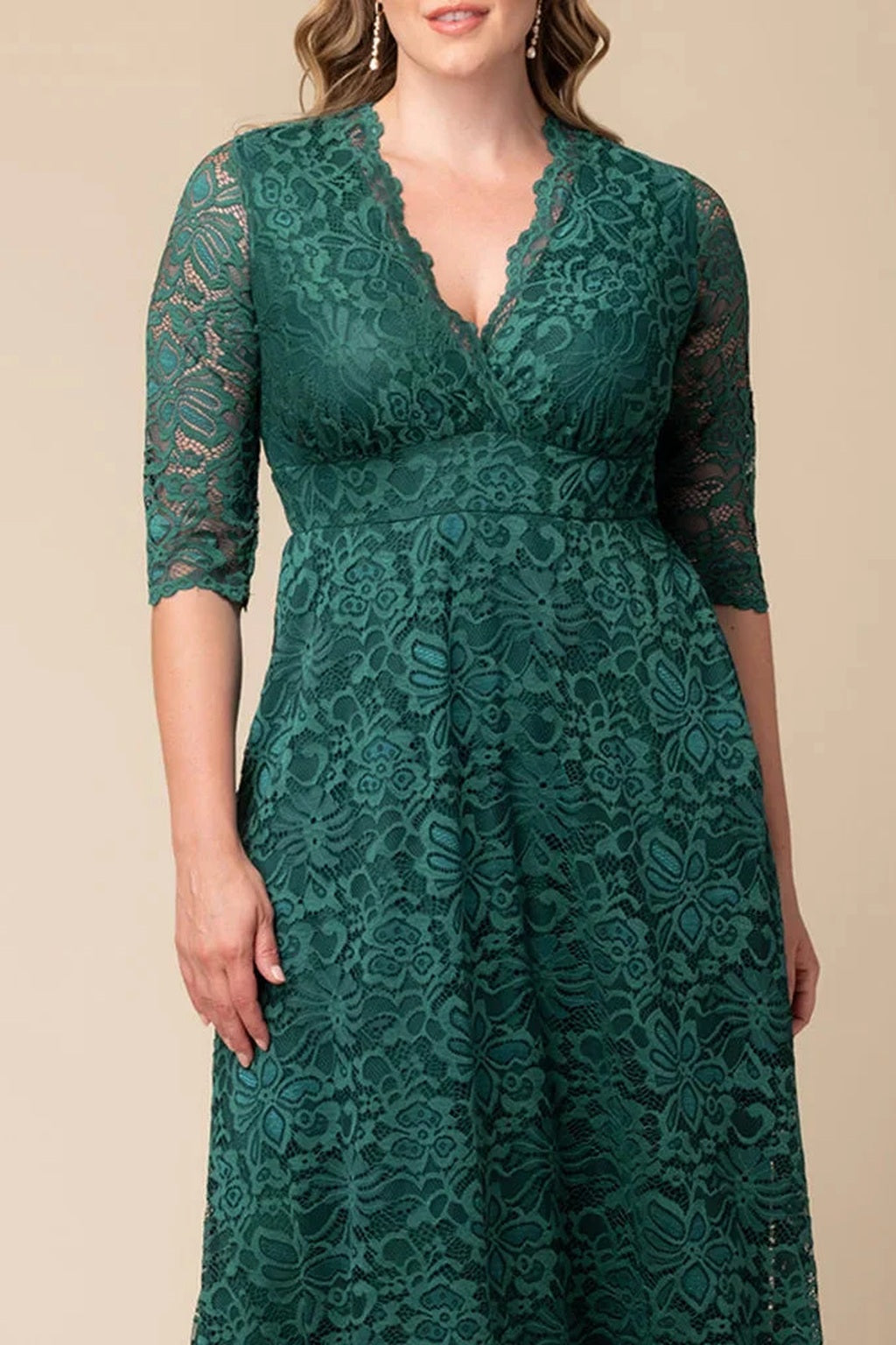 Maria Lace Evening Gown