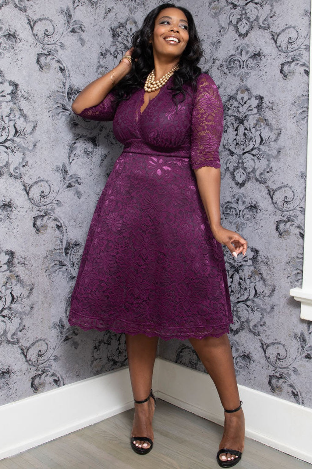 Mademoiselle Lace Cocktail Dress