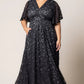 Luminous Sequin Lace Long Gown