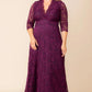 Maria Lace Evening Gown