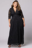 Maria Lace Evening Gown