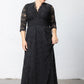 Screen Siren Lace Evening Gown