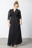 Screen Siren Lace Evening Gown