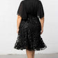 Pretty Petals Mesh Cocktail Dress