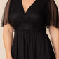 Margot Mesh Midi Cocktail Dress