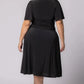 Jemma Ruched Tie Dress