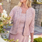 Plus Bethany Glitter Lace Jacket Dress