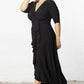 Veronica Ruffled Evening Gown