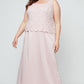 Plus Bethany Glitter Lace Jacket Dress