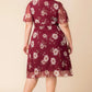 Margot Mesh Midi Cocktail Dress