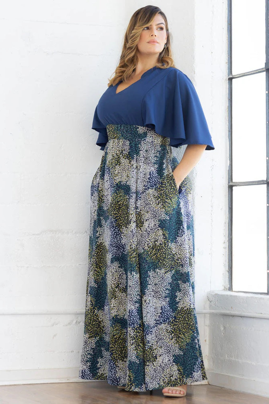 Avisa A-Line Evening Gown