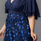 Pretty Petals Mesh Cocktail Dress