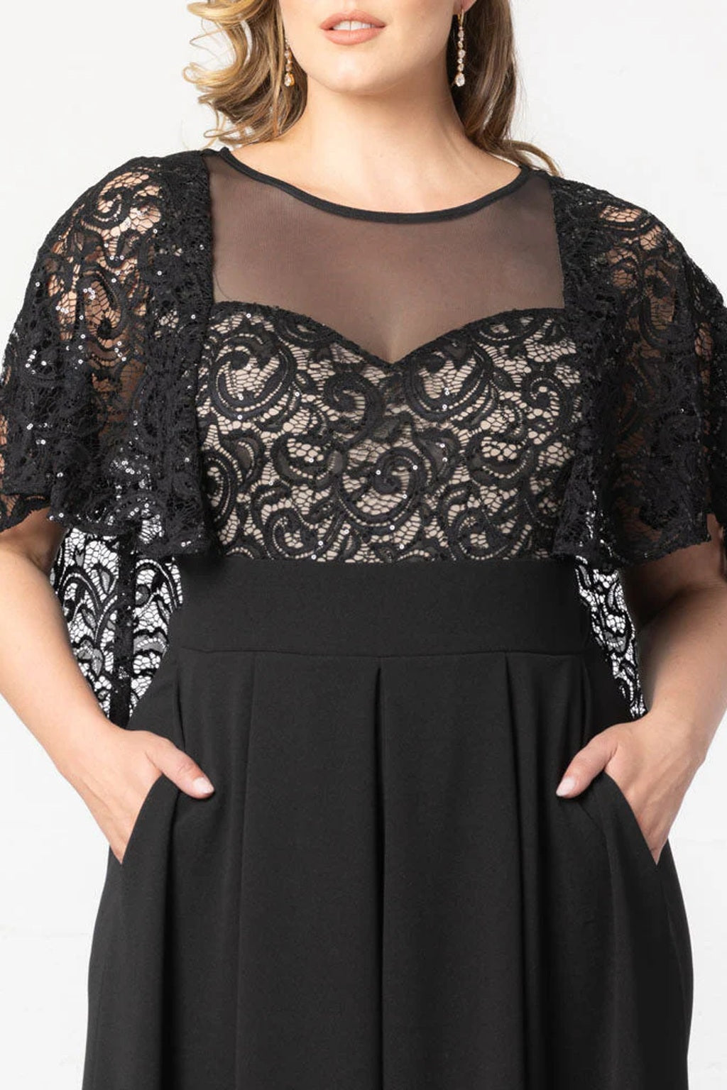 Alluring Sequins Formal Jumpsuit