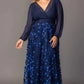 Blossoming Beauty Mesh Evening Gown