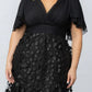 Pretty Petals Mesh Cocktail Dress