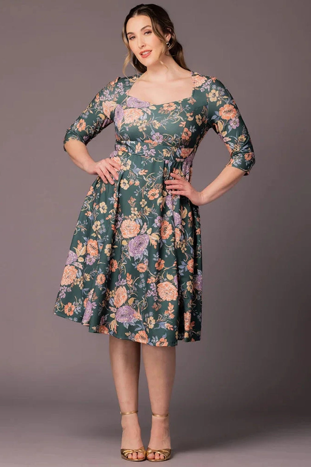 Royal Sweetheart Cocktail Dress