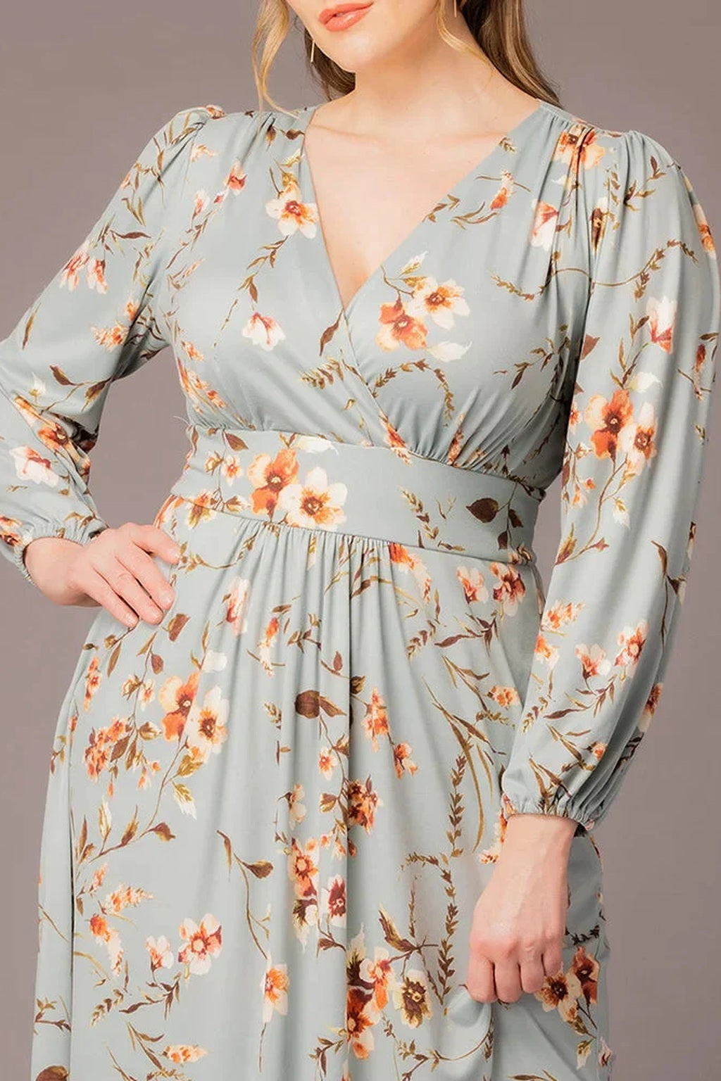 Kelsey Long Sleeve Maxi Dress