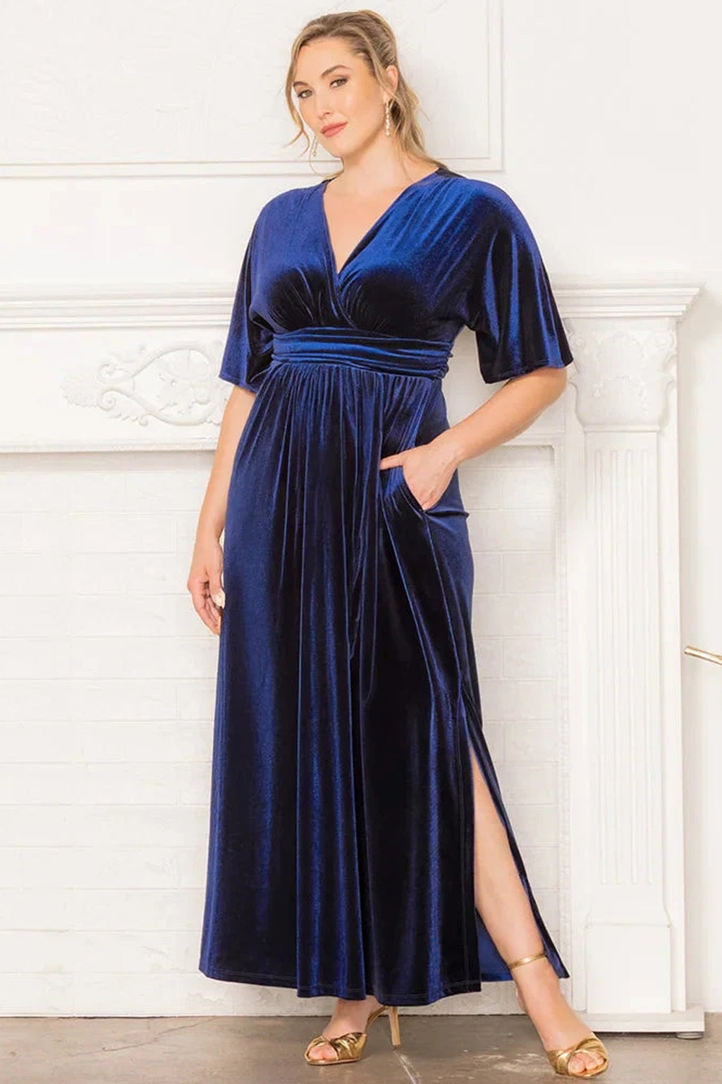 Verona Velvet Evening Gown