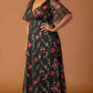 Embroidered Elegance Evening Gown