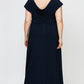 Plus Celeste A-Line Matte Jersey Dress
