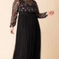 Eternal Embroidered Bodice Evening Gown