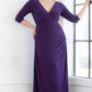 Gala Glam Evening Gown with Sleeves
