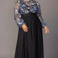 Eternal Embroidered Bodice Evening Gown