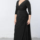 Gala Glam Evening Gown with Sleeves