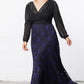 Mon Tresor Lace Evening Gown