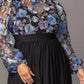 Eternal Embroidered Bodice Evening Gown