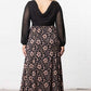 Mon Tresor Lace Evening Gown