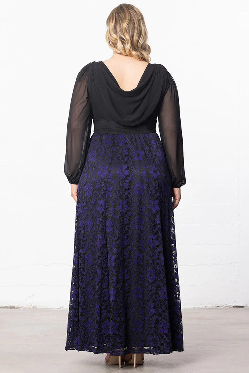 Mon Tresor Lace Evening Gown