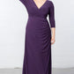 Gala Glam Evening Gown with Sleeves