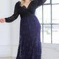 Mon Tresor Lace Evening Gown