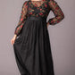 Eternal Embroidered Bodice Evening Gown