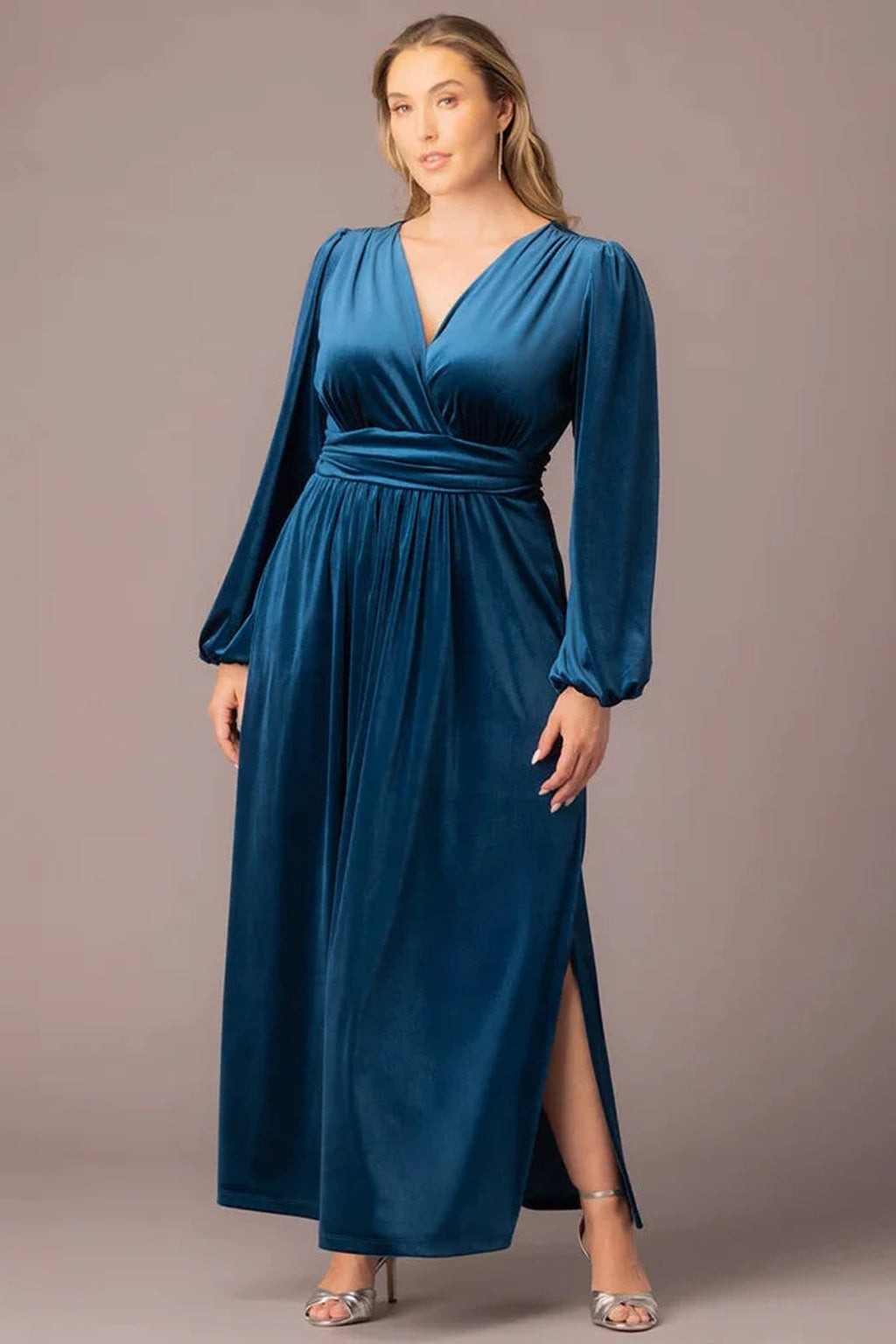 Vivienne Velvet Evening Gown