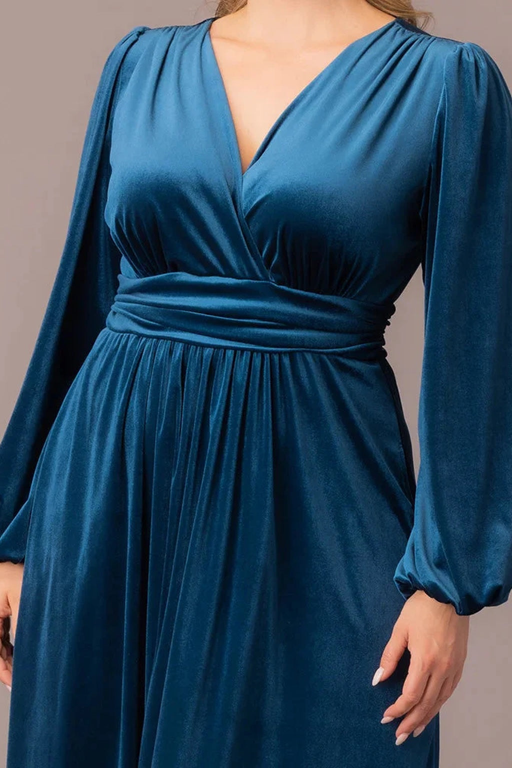 Vivienne Velvet Evening Gown