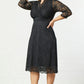 Scalloped Boudoir Lace Dress