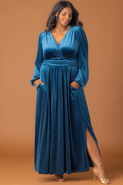 Vivienne Velvet Evening Gown
